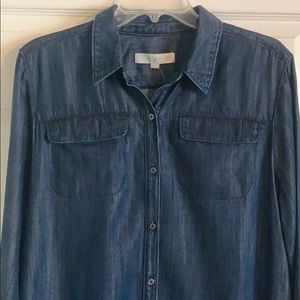 NWT J Jill Denim Dress Size Large